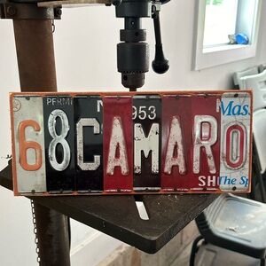68 Camaro sign